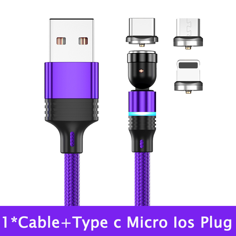 540 Degree Rotating Magnetic Suction Charging Line For Android Type C - Image 8