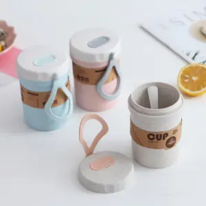 Soup Cup with Vented Sealing Lid & Carry Loop – 300 ml