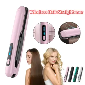 Cordless 2-in-1 Mini Hair Straightener & Curler – USB