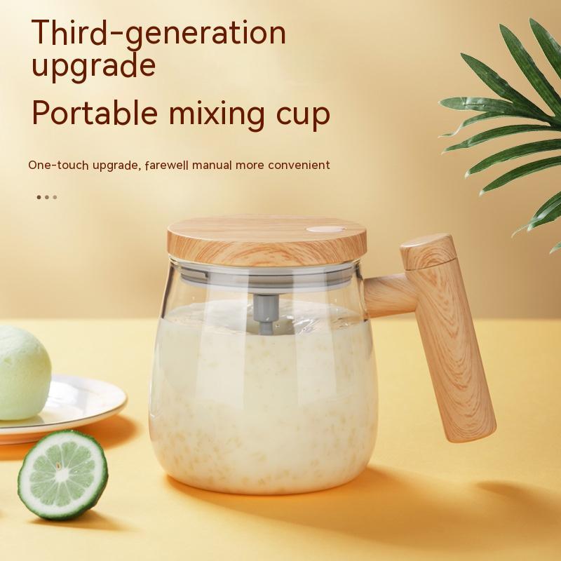 400ML Self Stirring Coffee Mug Electric Mixing Glass Coffee CupHigh Speed Fast Automatic Coffee Cup For Gyms Dining Room Kitchen Gadgets - Image 8