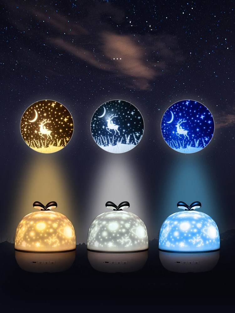Xiaocao Projector Light Bluetooth Speaker Night Light - Image 4