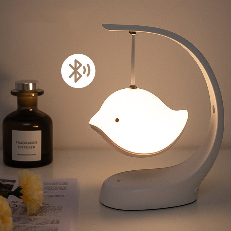 Bluetooth Speaker Bedroom Bedside Charging Remote Control Music Desk Lamp - Image 4