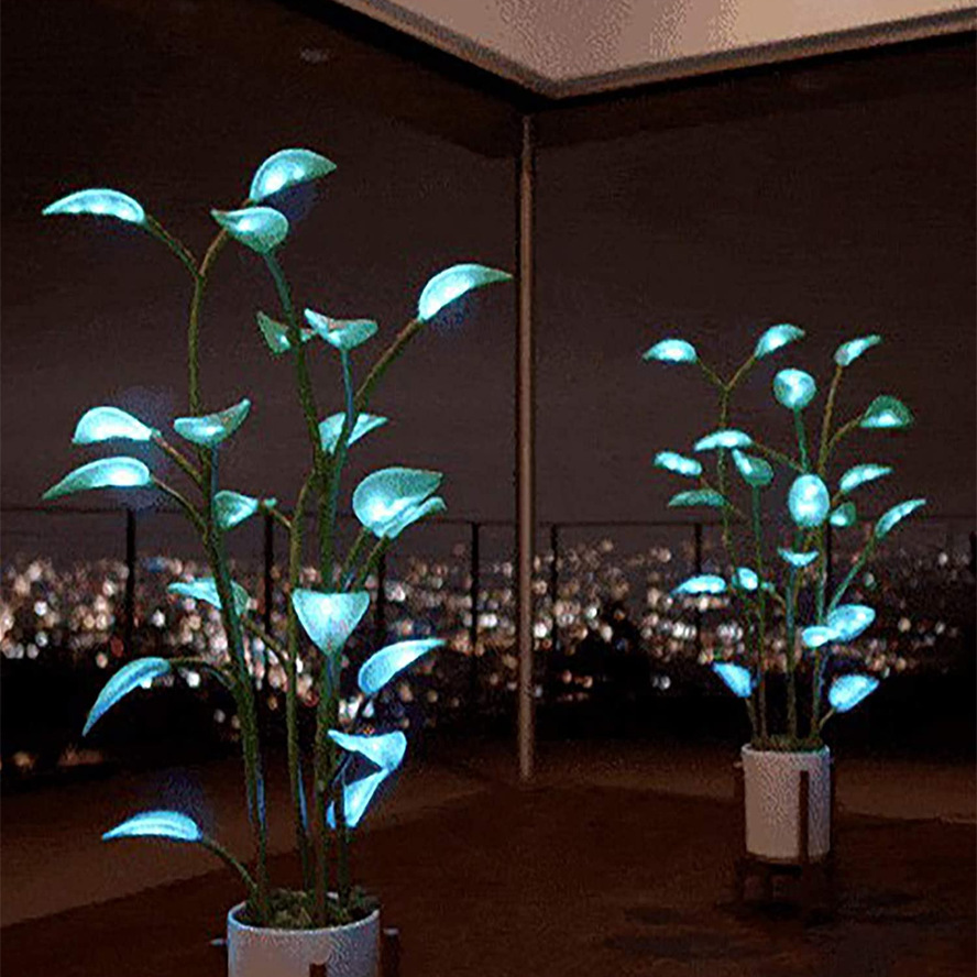 Plant Lamp LED Night Lights Artificial Houseplant Bonsai Plant Lamps LED Decor Plant For Home Decor Bedroom Plant Lights Decor - Image 9