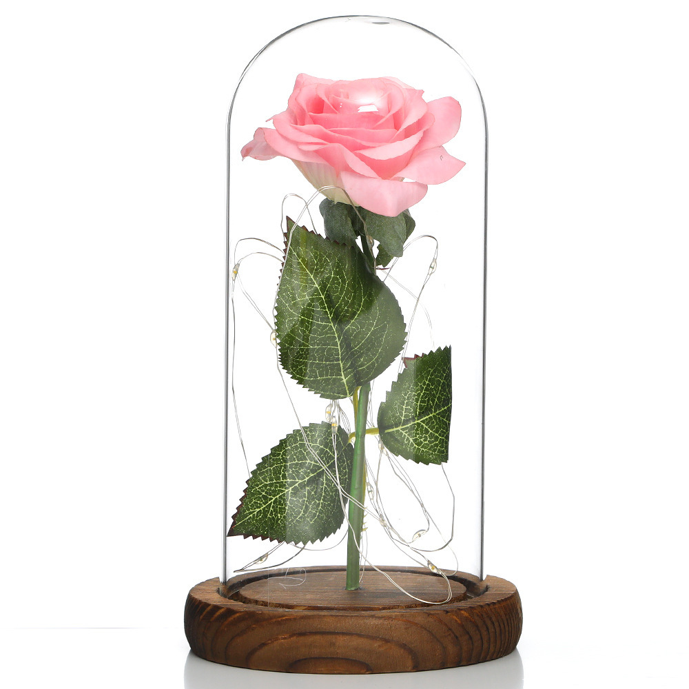 Glass Shade Rose Lamp - Image 10