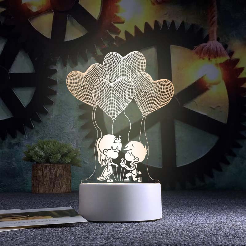 3d Night Light Acrylic Usb Table Lamp - Image 7