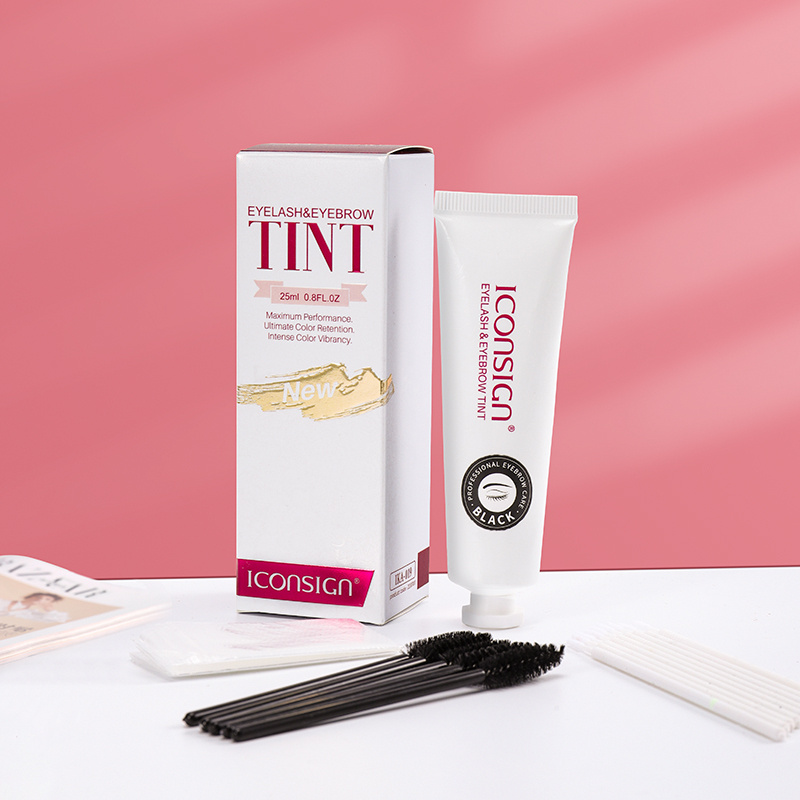 ICONSIGN Lashes Eyebrow Tint Kit Professional Fast Perming Dye Brow Mascara Tattoo Cream Waterproof Long Lasting 60 To 90 Days - Image 7