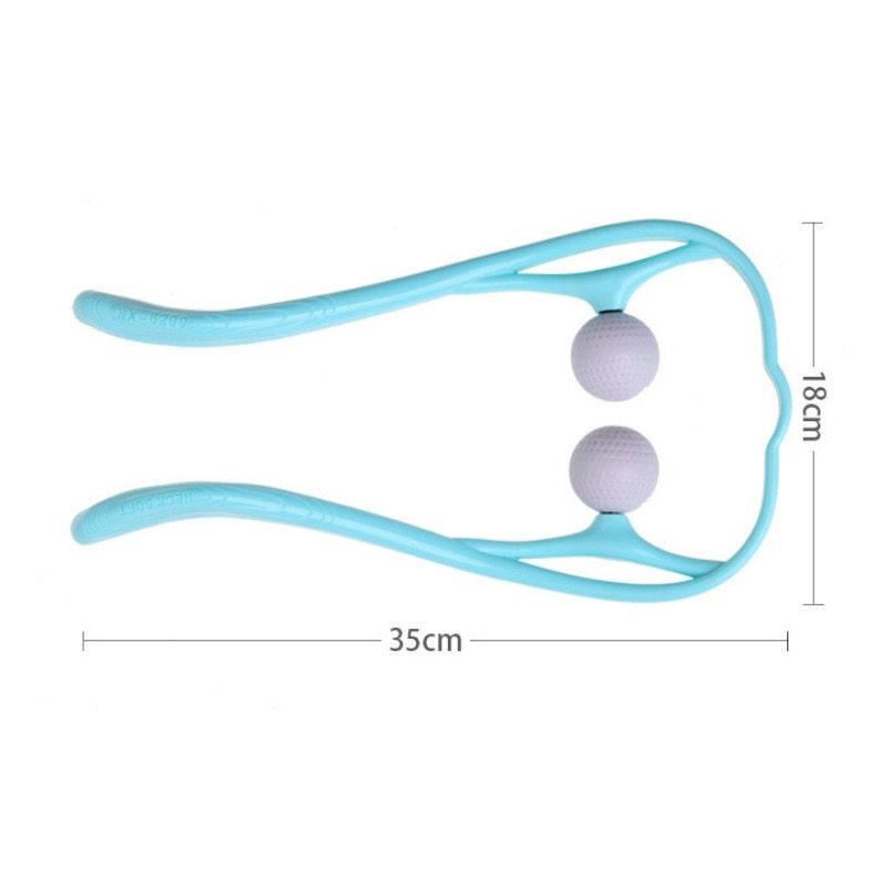 Plastic Pressure Point Therapy Neck Massageador Massagem Relieve Hand Roller Neck Massager For Neck Shoulder Trigger Point - Image 5