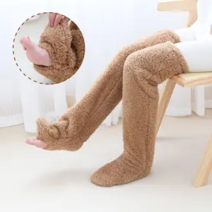 Long Fuzzy Socks – Over-the-Knee Length, Unisex