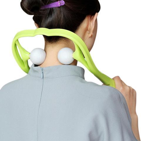 Plastic Pressure Point Therapy Neck Massageador Massagem Relieve Hand Roller Neck Massager For Neck Shoulder Trigger Point - Image 6