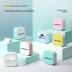 Mini Pocket Thermal Printer – Inkless Bluetooth Label Printer