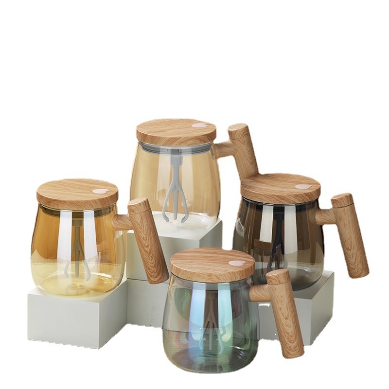 400ML Self Stirring Coffee Mug Electric Mixing Glass Coffee CupHigh Speed Fast Automatic Coffee Cup For Gyms Dining Room Kitchen Gadgets - Image 10