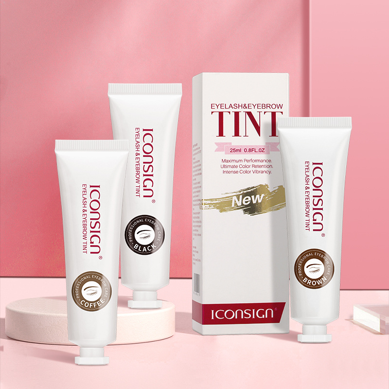 ICONSIGN Lashes Eyebrow Tint Kit Professional Fast Perming Dye Brow Mascara Tattoo Cream Waterproof Long Lasting 60 To 90 Days - Image 5
