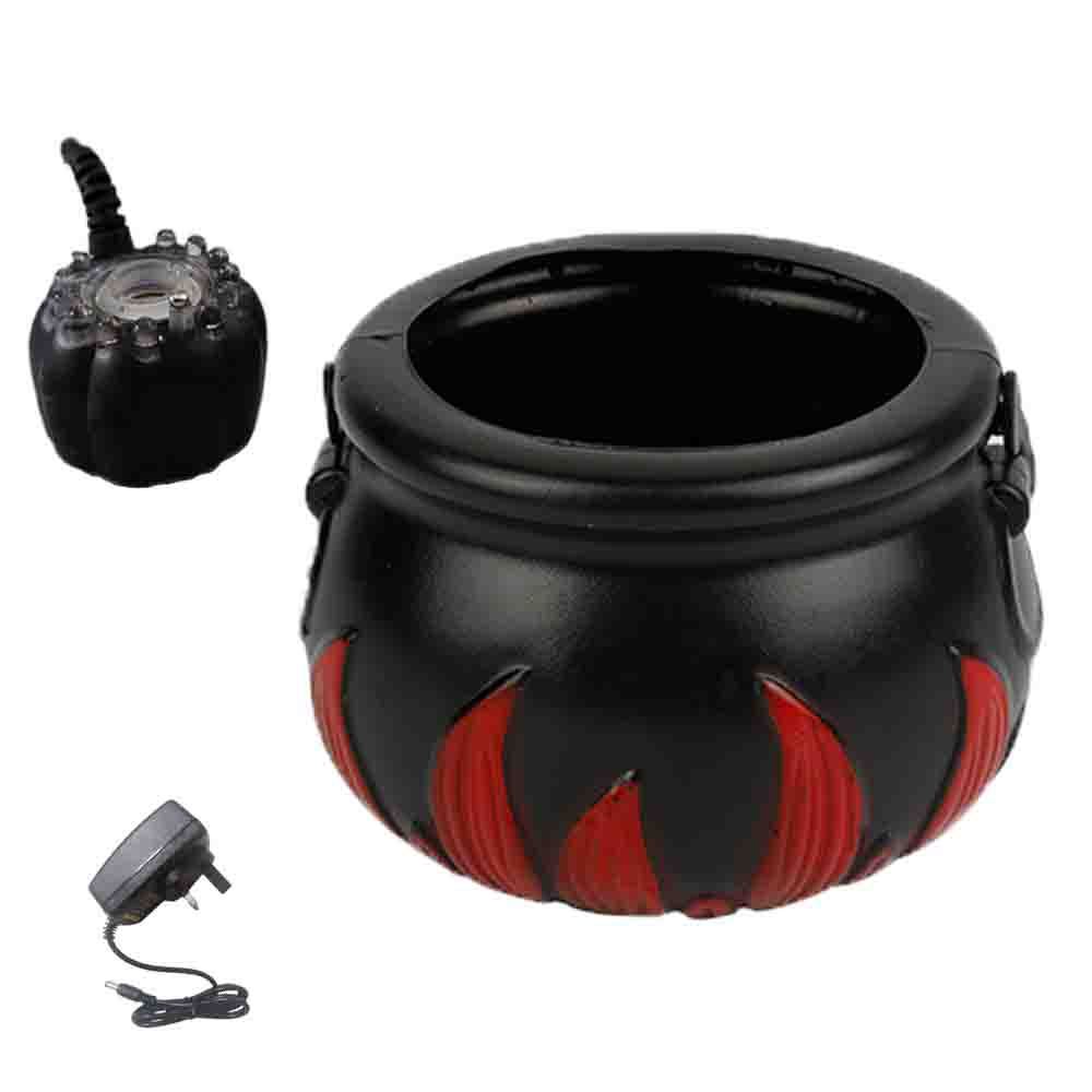 Halloween Pumpkin Smoke Witch Bucket Color Changing Lights - Image 8
