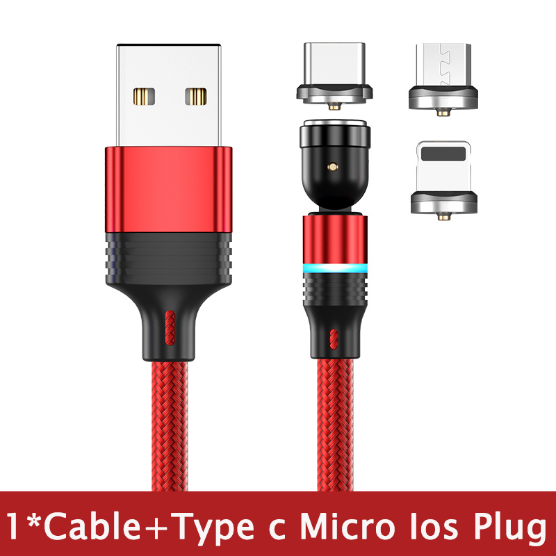 540 Degree Rotating Magnetic Suction Charging Line For Android Type C - Image 9