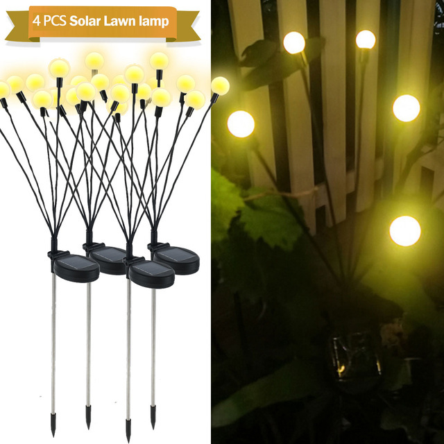Simulation Firefly Solar Light Outdoor Garden Decoration Lawn Landscape Lamp Xmas Decor Solar LED Lights Outdoor Garden Lights - Image 6