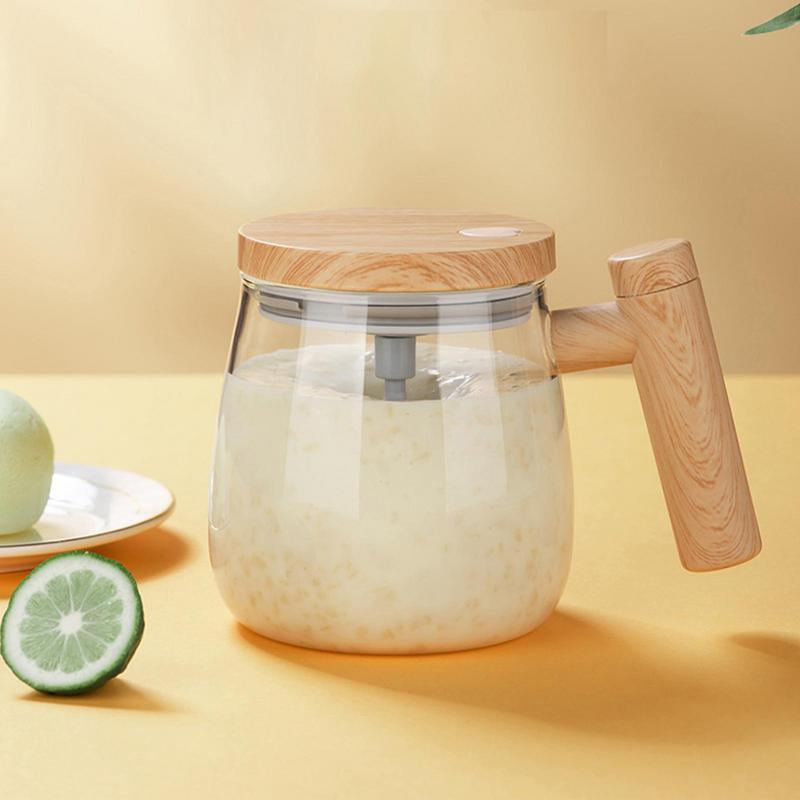 400ML Self Stirring Coffee Mug Electric Mixing Glass Coffee CupHigh Speed Fast Automatic Coffee Cup For Gyms Dining Room Kitchen Gadgets - Image 4