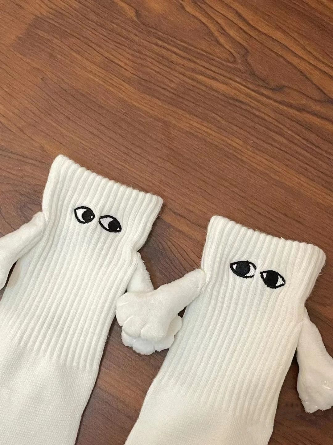 Magnetic Suction Hand In Hand Couple Socks Cartoon Lovely Breathable Comfortable Socks For Women Holding Hands Sock - Image 8