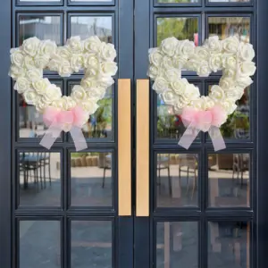 Valentine’s Rose Garland – Heart Wall & Party Decor