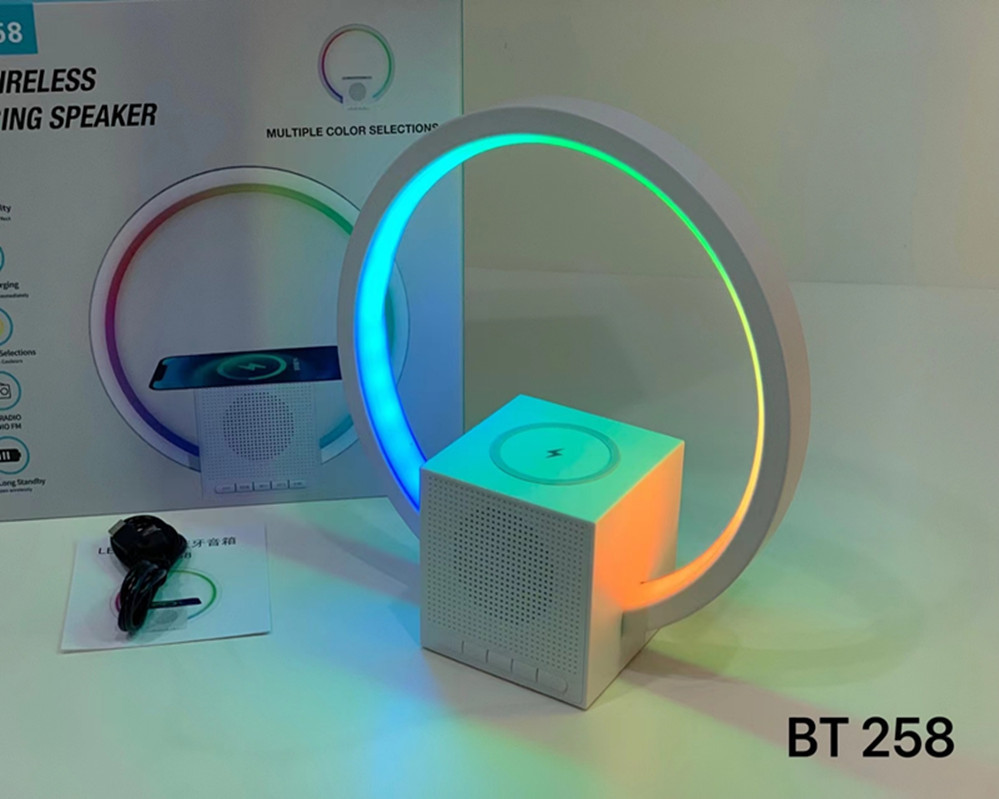 Smart Ambience Light Bluetooth Speaker Wireless Charger - Image 5