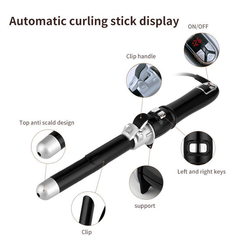 LCD Temperature Controlled Automatic Hair Curler - Image 5