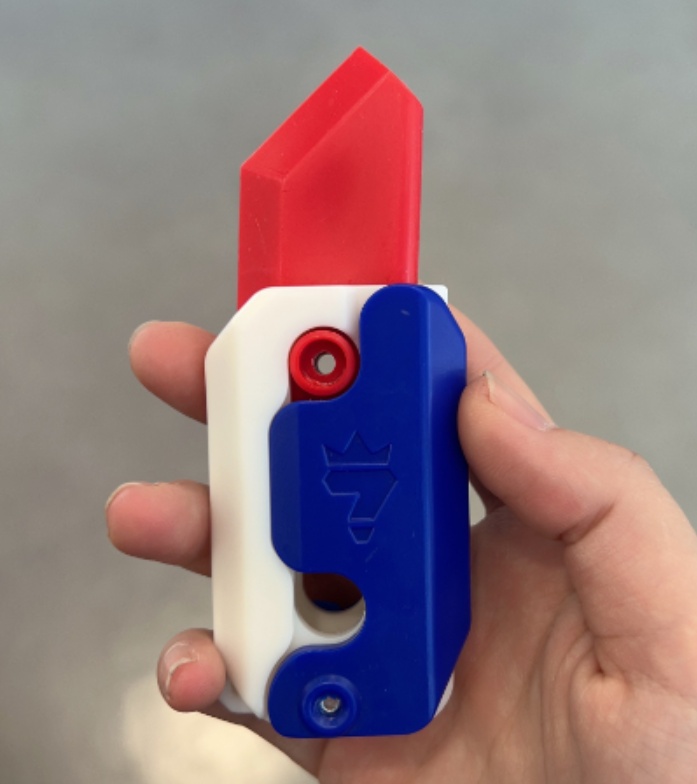 3D Printing Gravity Cub Jumping Small Radish Knife Mini Model Student Prize Pendant Decompression Toy For Children Gift - Image 10