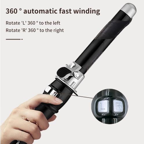 LCD Temperature Controlled Automatic Hair Curler - Image 10
