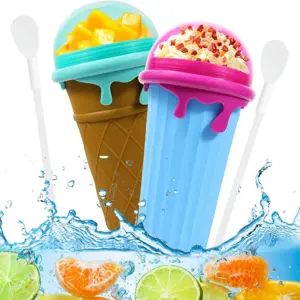 Slushy Maker Squeeze Cup – 500 ml, Freeze & Squeeze