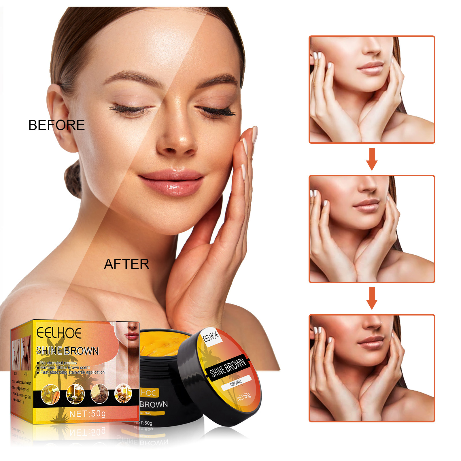 Wheat Complexion Body Tanning Moisturizing - Image 5