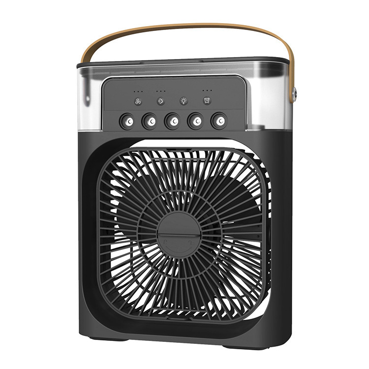 3 In 1 Air Humidifier Cooling USB Fan LED Night Light Water Mist Fun Humidification Fan Spray Electric Fan - Image 10