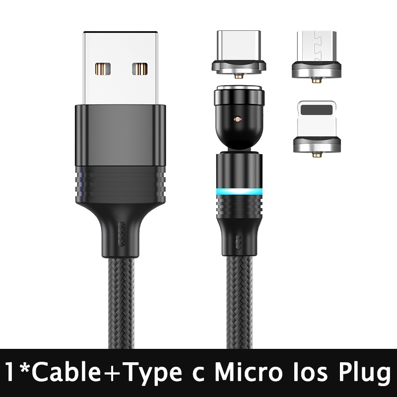 540 Degree Rotating Magnetic Suction Charging Line For Android Type C - Image 7