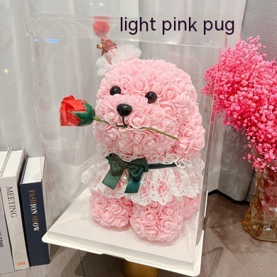 Christmas Rose Dog Home Ornaments - Image 4