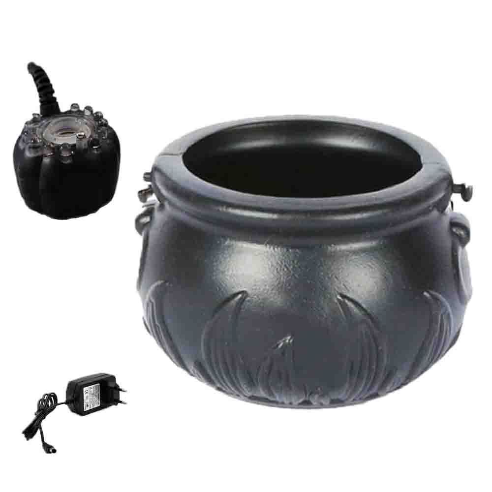Halloween Pumpkin Smoke Witch Bucket Color Changing Lights - Image 10