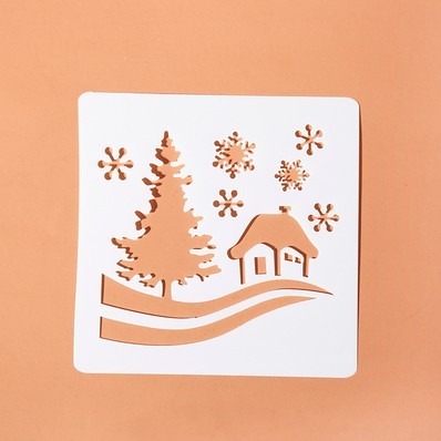 Grow Up Album Diy Hand Tent Christmas Hollowed Out Template - Image 8