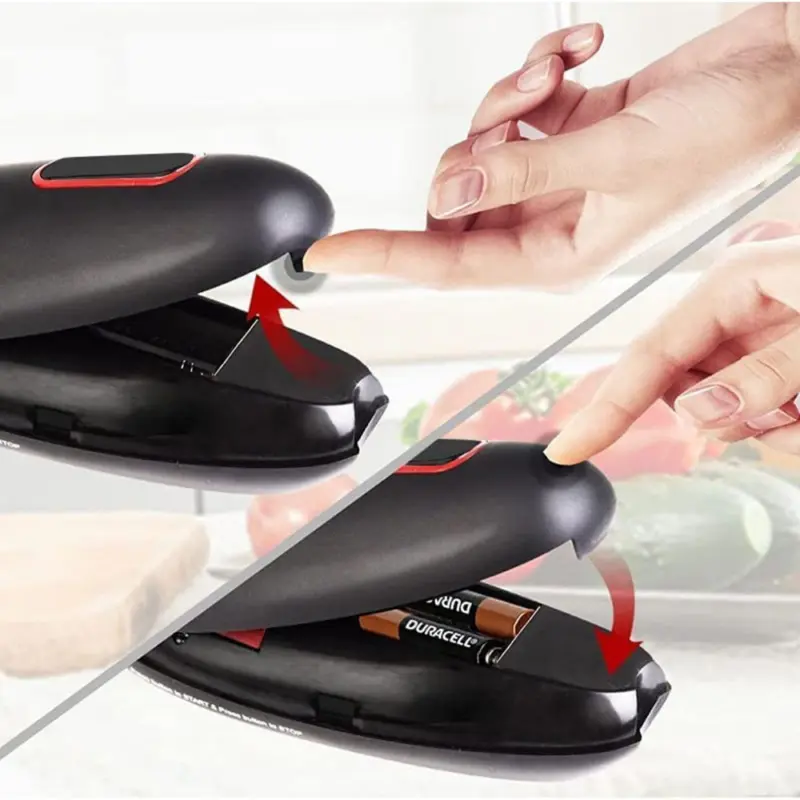 Electric Automatic Can Opener – Hands-Free, Compact Black