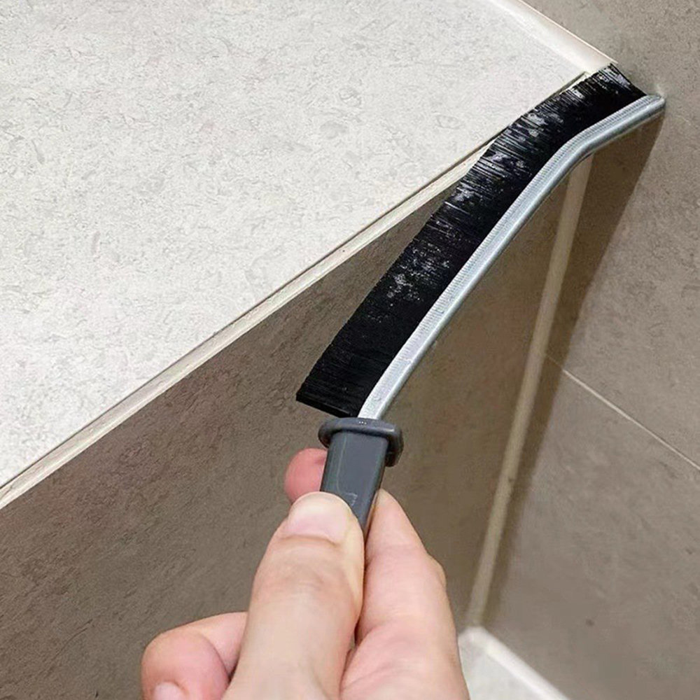 Durable Grout Gap Cleaning Brush Kitchen Toilet Tile Joints Dead Angle Hard Bristle Cleaner Brushes For Shower Floor Line - Image 3