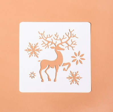 Grow Up Album Diy Hand Tent Christmas Hollowed Out Template - Image 10
