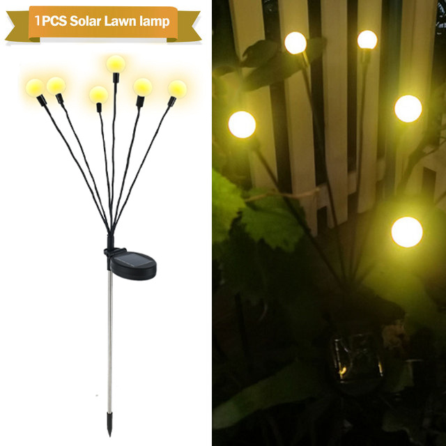 Simulation Firefly Solar Light Outdoor Garden Decoration Lawn Landscape Lamp Xmas Decor Solar LED Lights Outdoor Garden Lights - Image 3