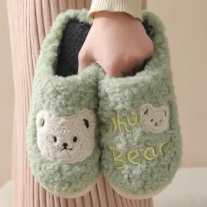 Bear Slippers – Plush Clogs for Women & Couples