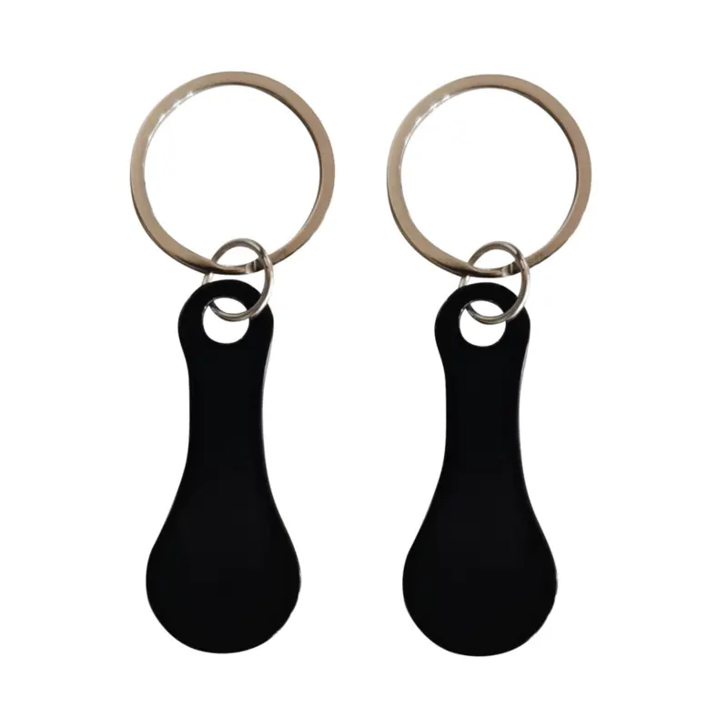New Shopping Trolley Token Metal Key Ring