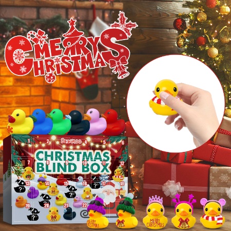 Christmas Rubber Duck Advent Calendar – 24 Surprise Ducks – view 2