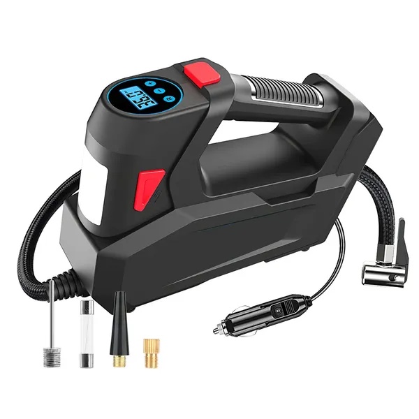 Cordless Tire Inflator – 120 PSI Portable Air Pump with LED