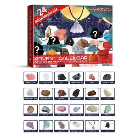 Crystal & Gemstone Advent Calendar – 24 Mineral Surprises – view 6