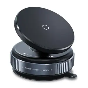 Magnetic Vacuum Suction Phone Mount – 360° Car Screen Holder